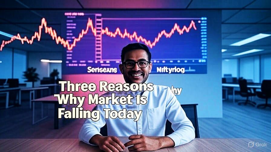 Three Reasons Why the Market Is Falling Today