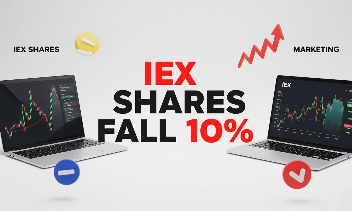 IEX Shares Fall 10%