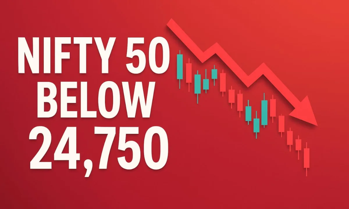 Nifty 50 Below 24,750