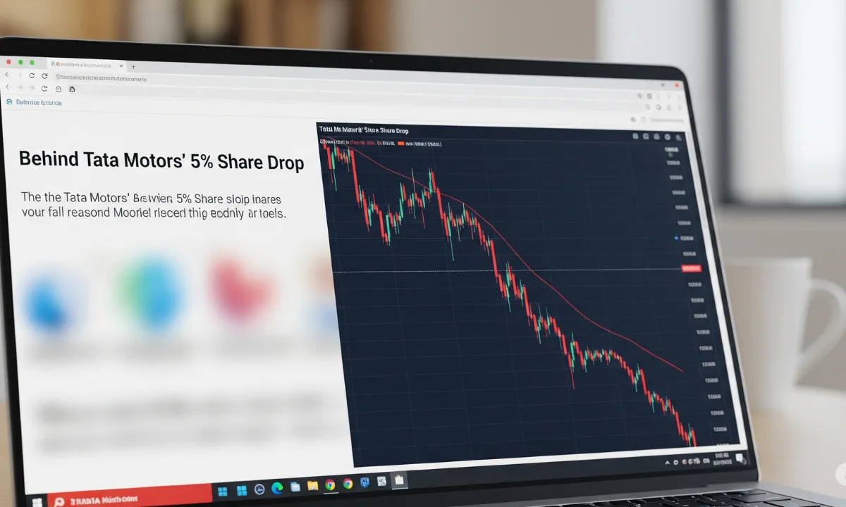 Behind Tata Motors’ 5% Share Drop