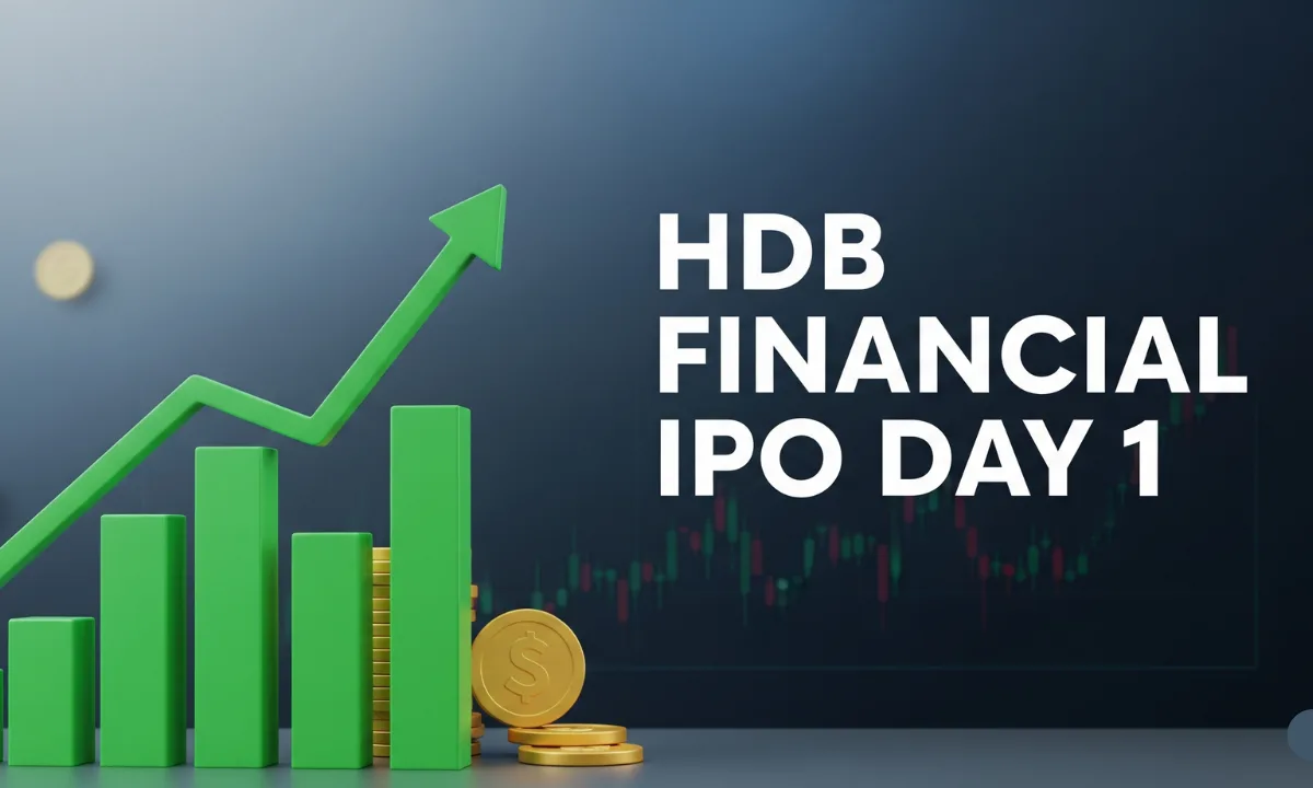 HDB Financial Services IPO Day 1