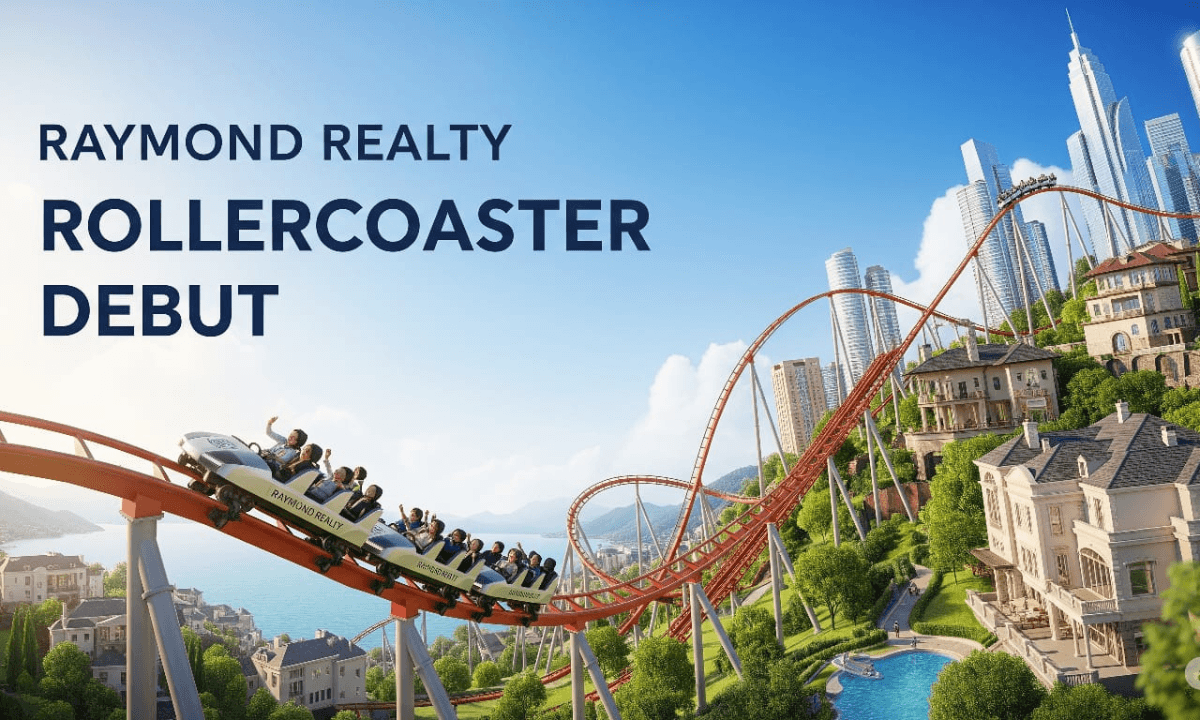 Raymond Realty Rollercoaster Debut